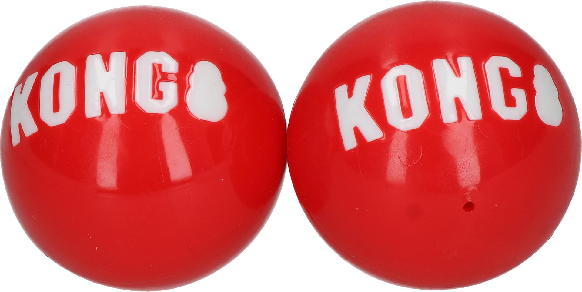 Kong dog ball with inscription 2pcs