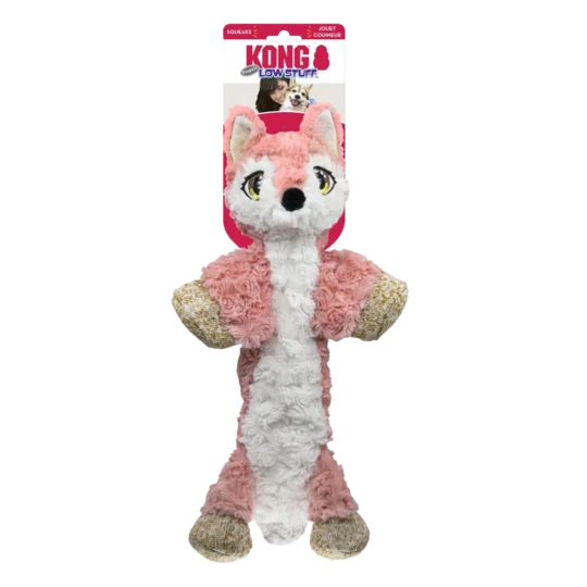 Beeping dog toy fox 38 cm