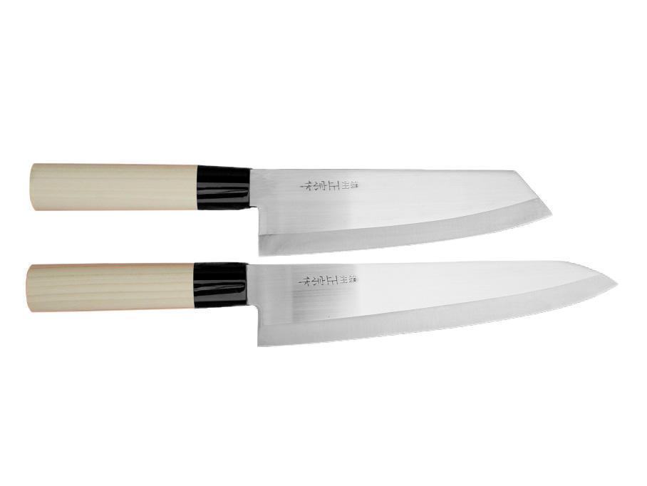Set of 2 Megumi Bunka Chef knives