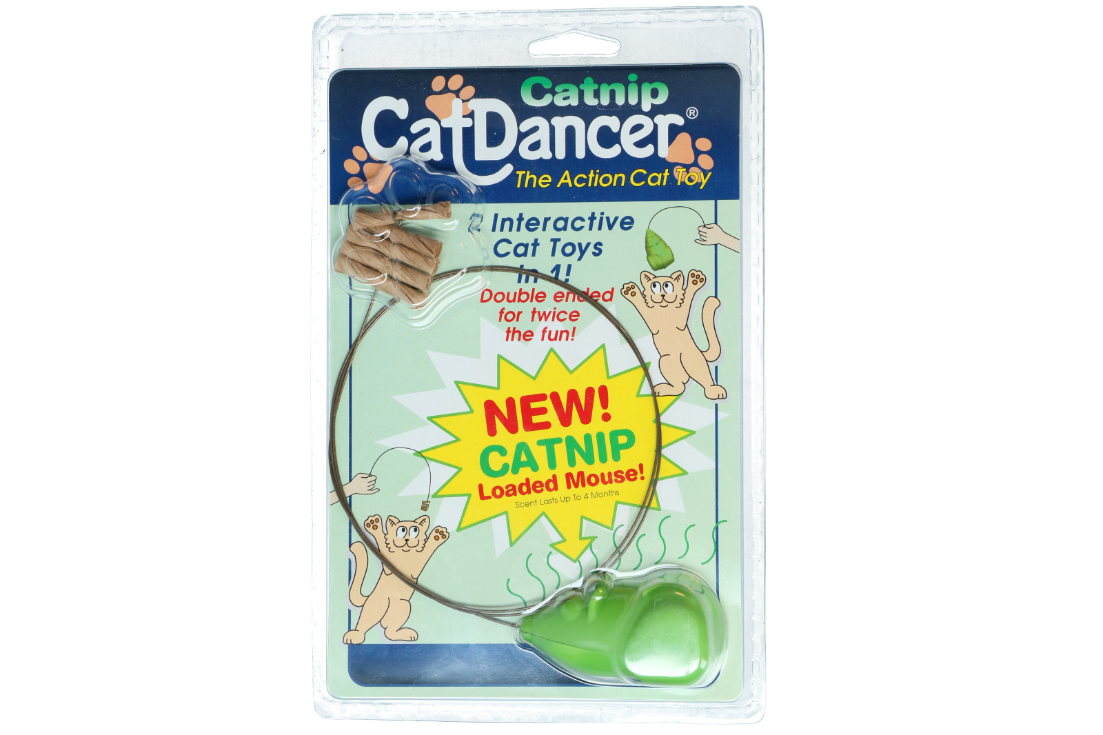 Cat dancing mouse with cat root cat toy