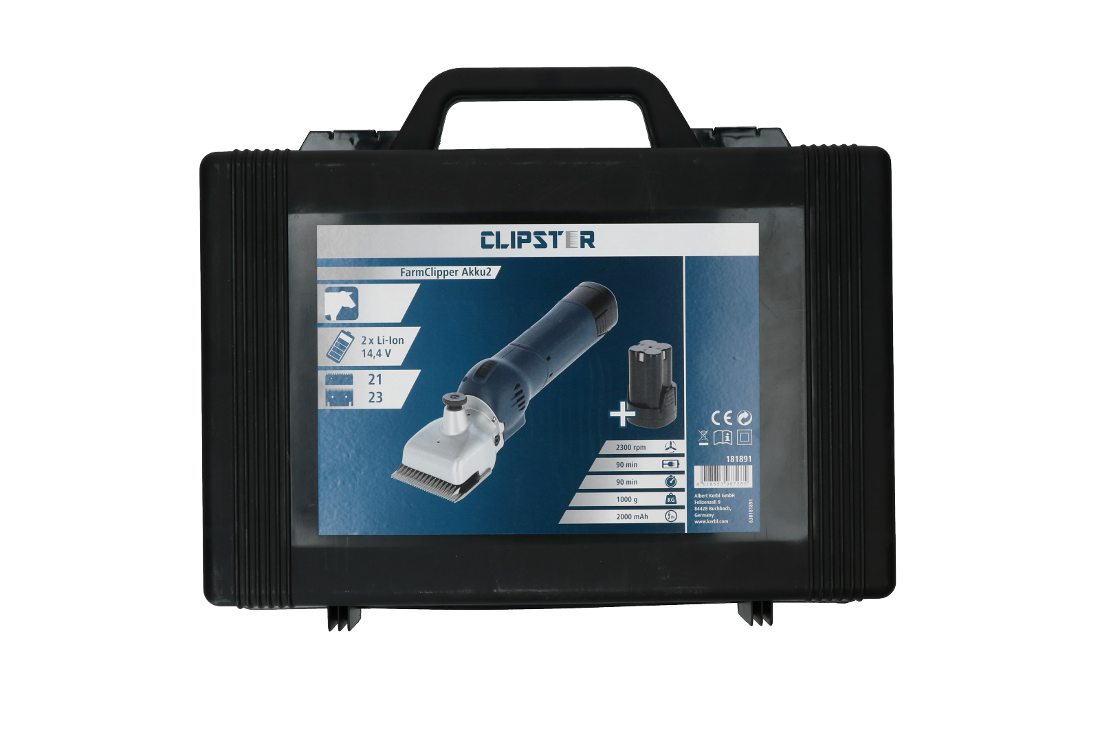 Clipster Cattle electric clipper for cattle and horses