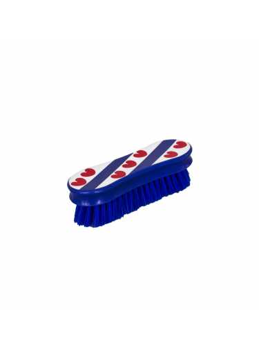 1642 Cleaning brush with frieze pattern 6 horse care
