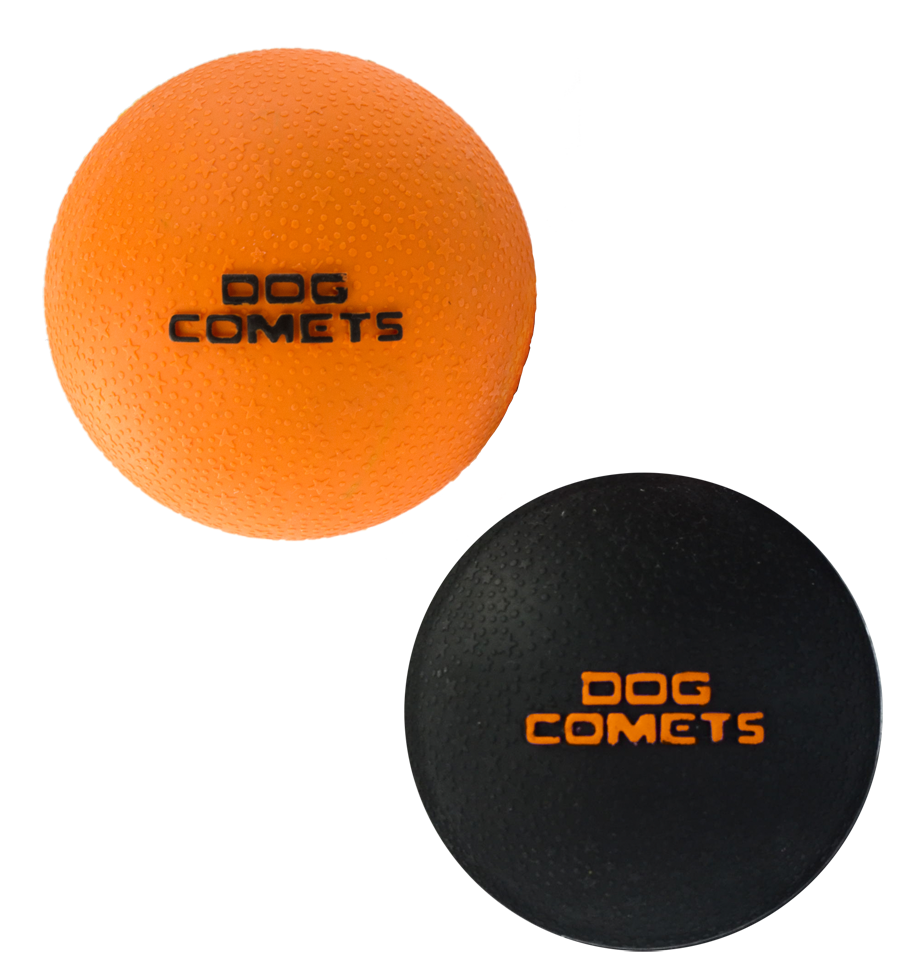 Stardust dog ball M orange