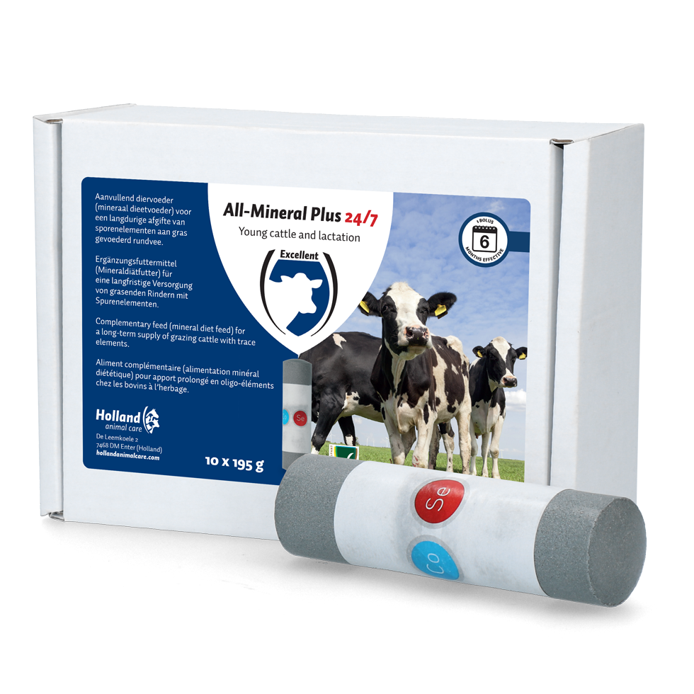 All-Minerall Plus 24.7, cattle, bolus, vitamin