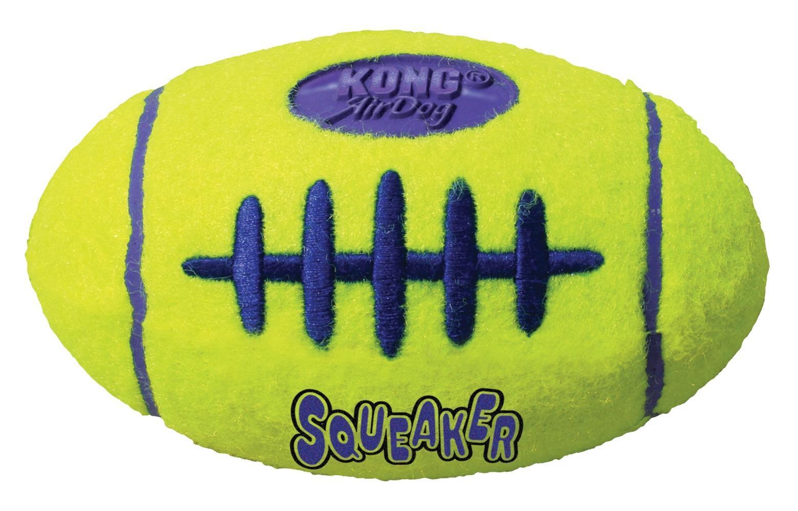 Air Squeaker rugby ball for dogs