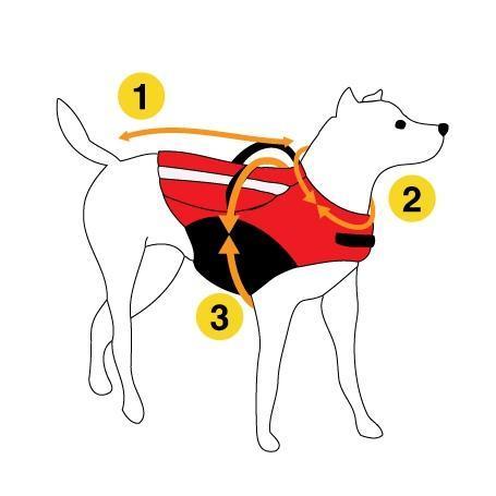 Flea and tick jacket 4xs-S