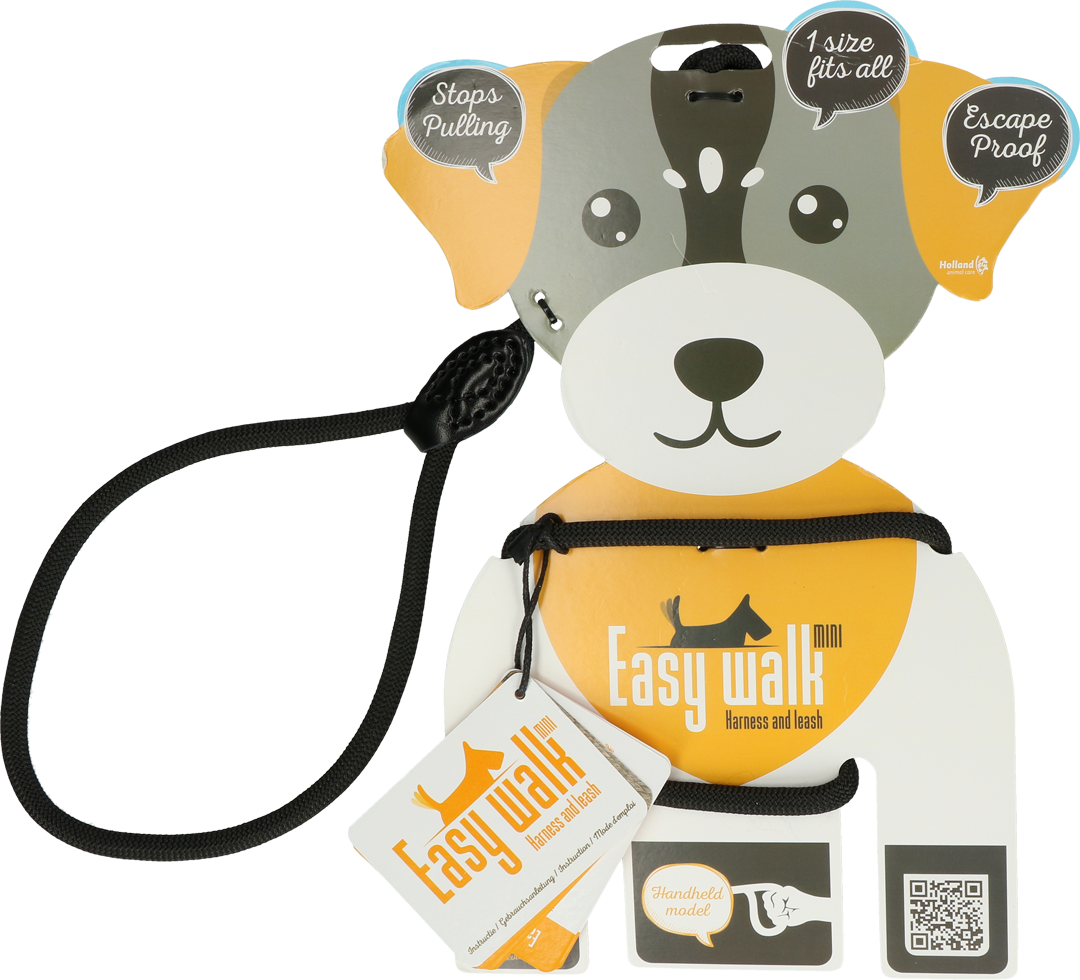 Leash and harness 2in1 mini