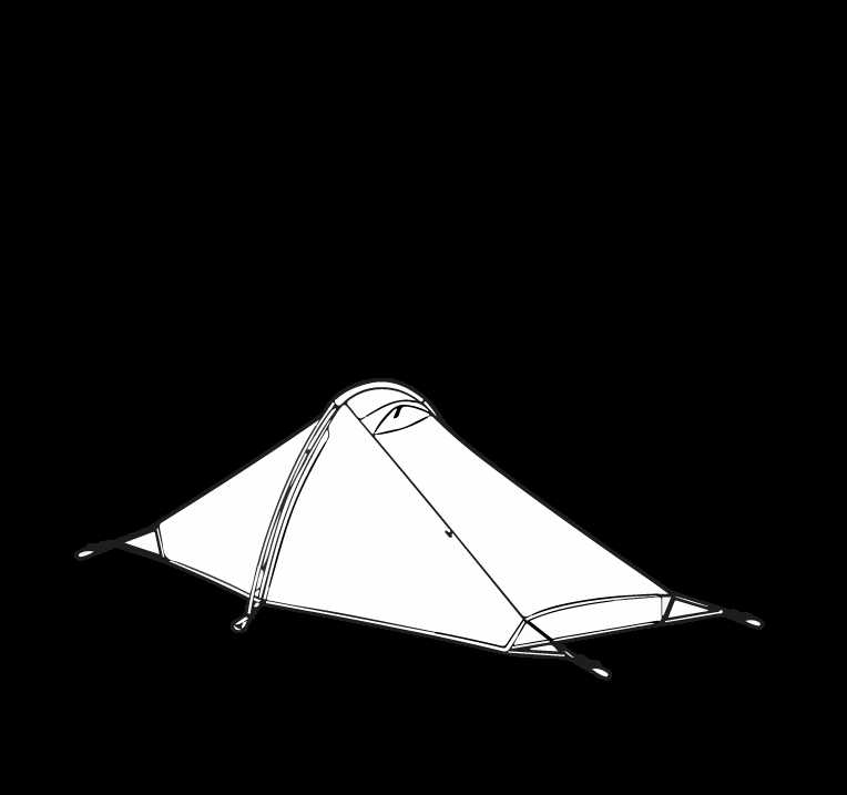 Starlight 1, 1-person hiking tent