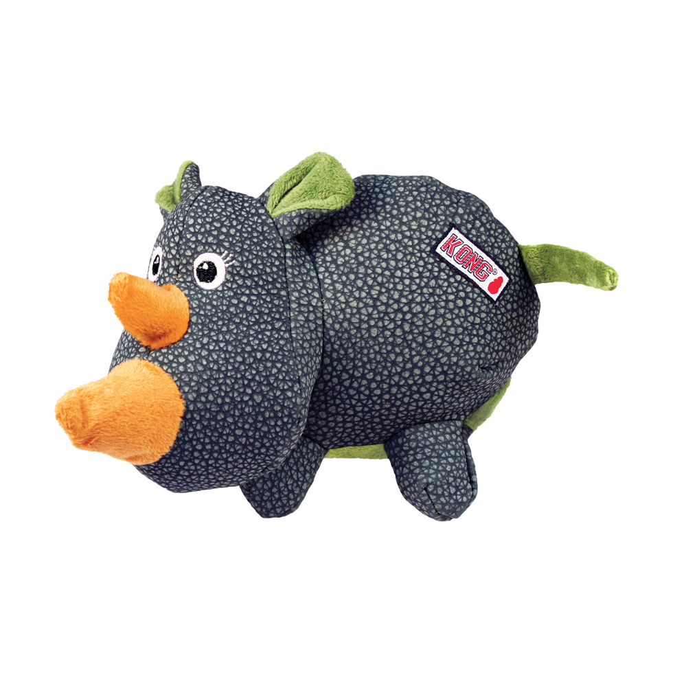 beeping dog toy rhino small chew toy