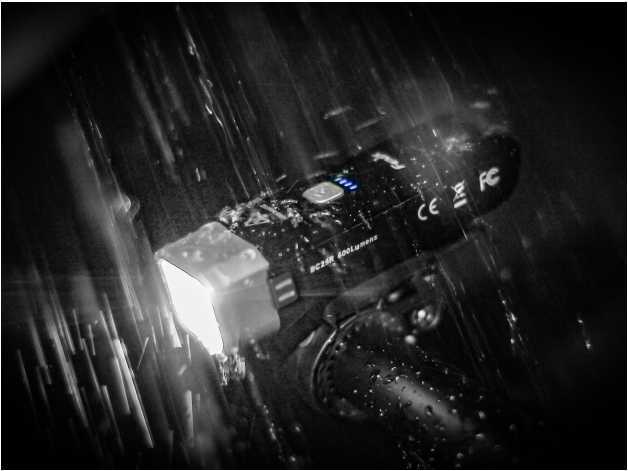 BC25R LED flashlight for bicycle