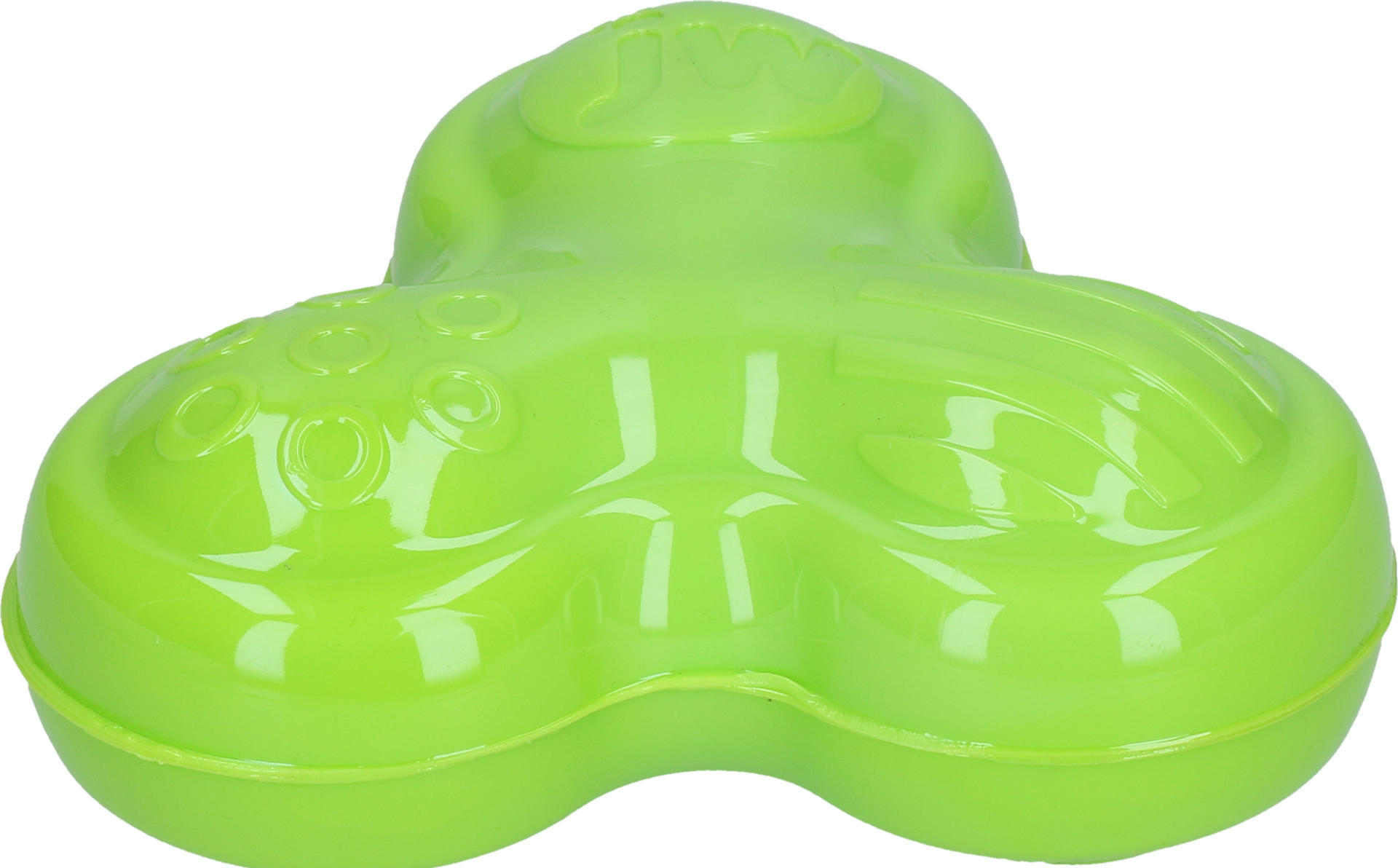 beeping dog toy green