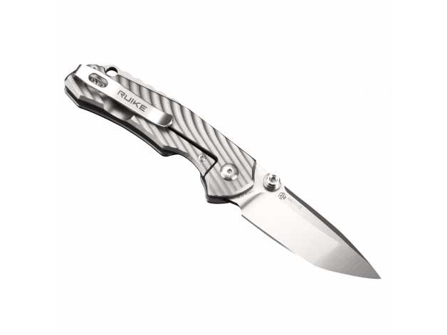 M671-TZ silver folding knife