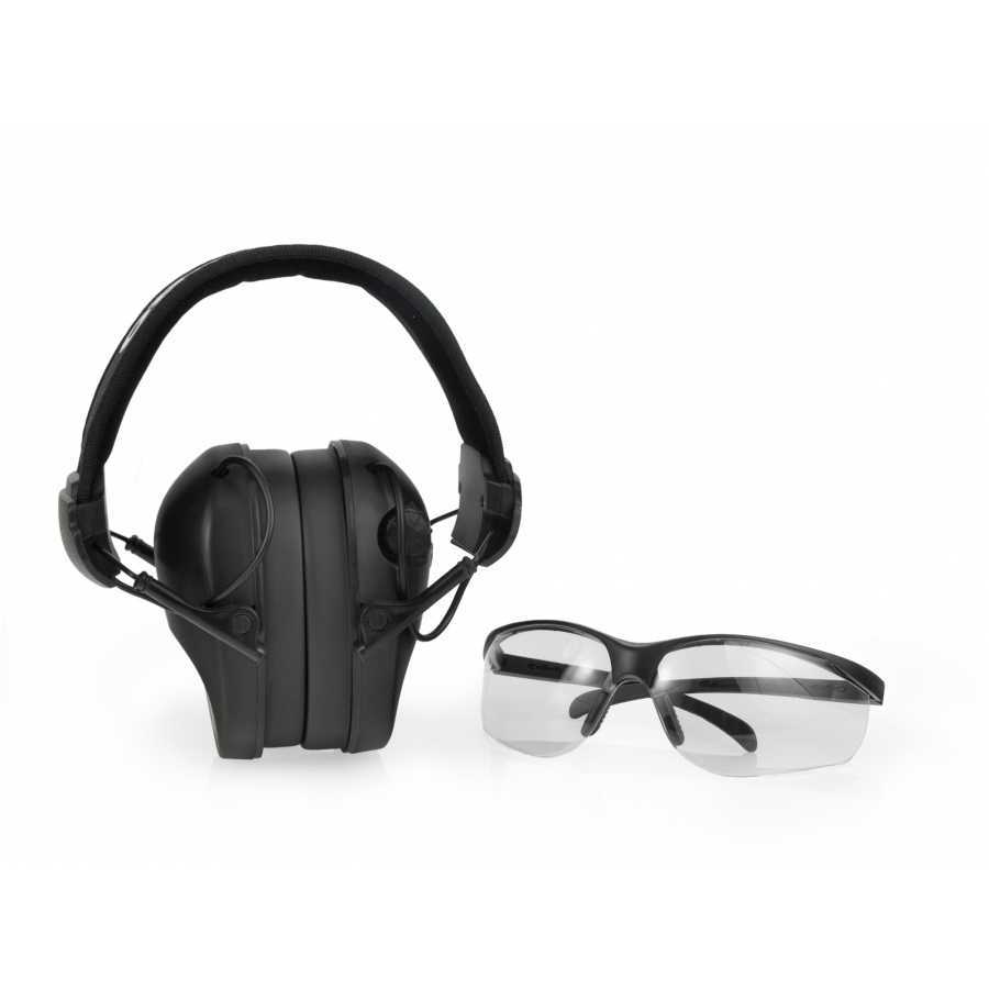Active PRO hearing protector and glasses