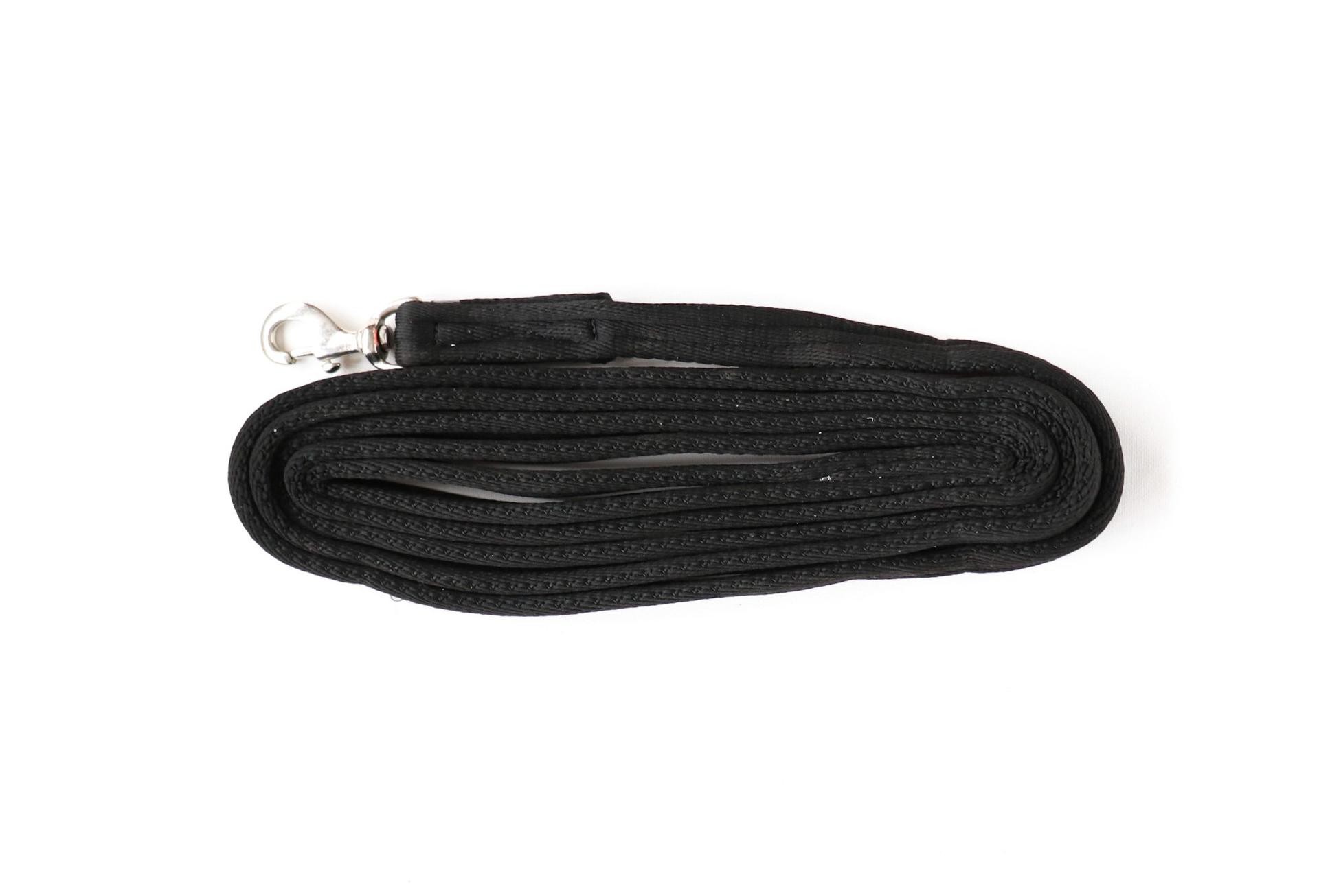 010 Dog leash light long black 1 size basic