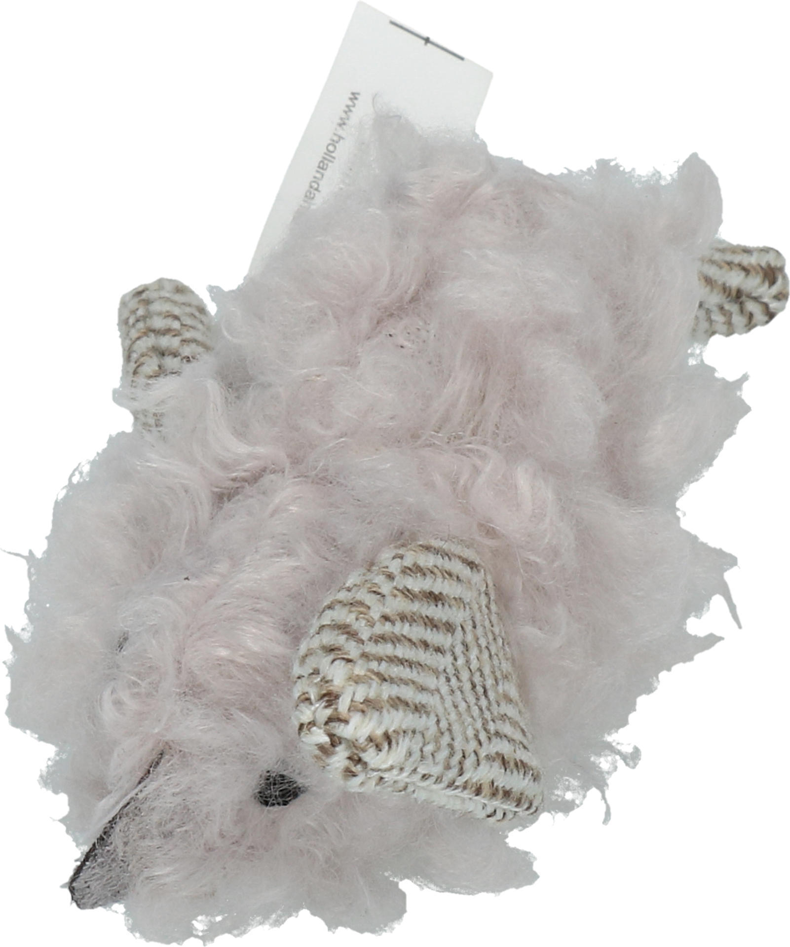 Woolly luxury bird grey cat toy