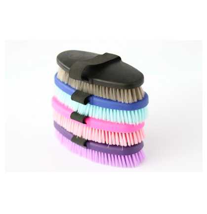 Body brush for horse