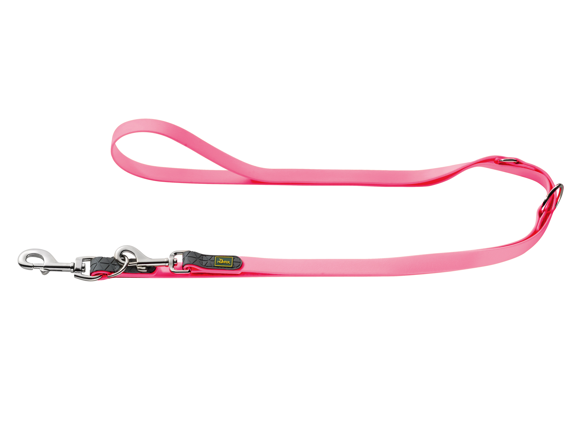 Neon pink dog leash