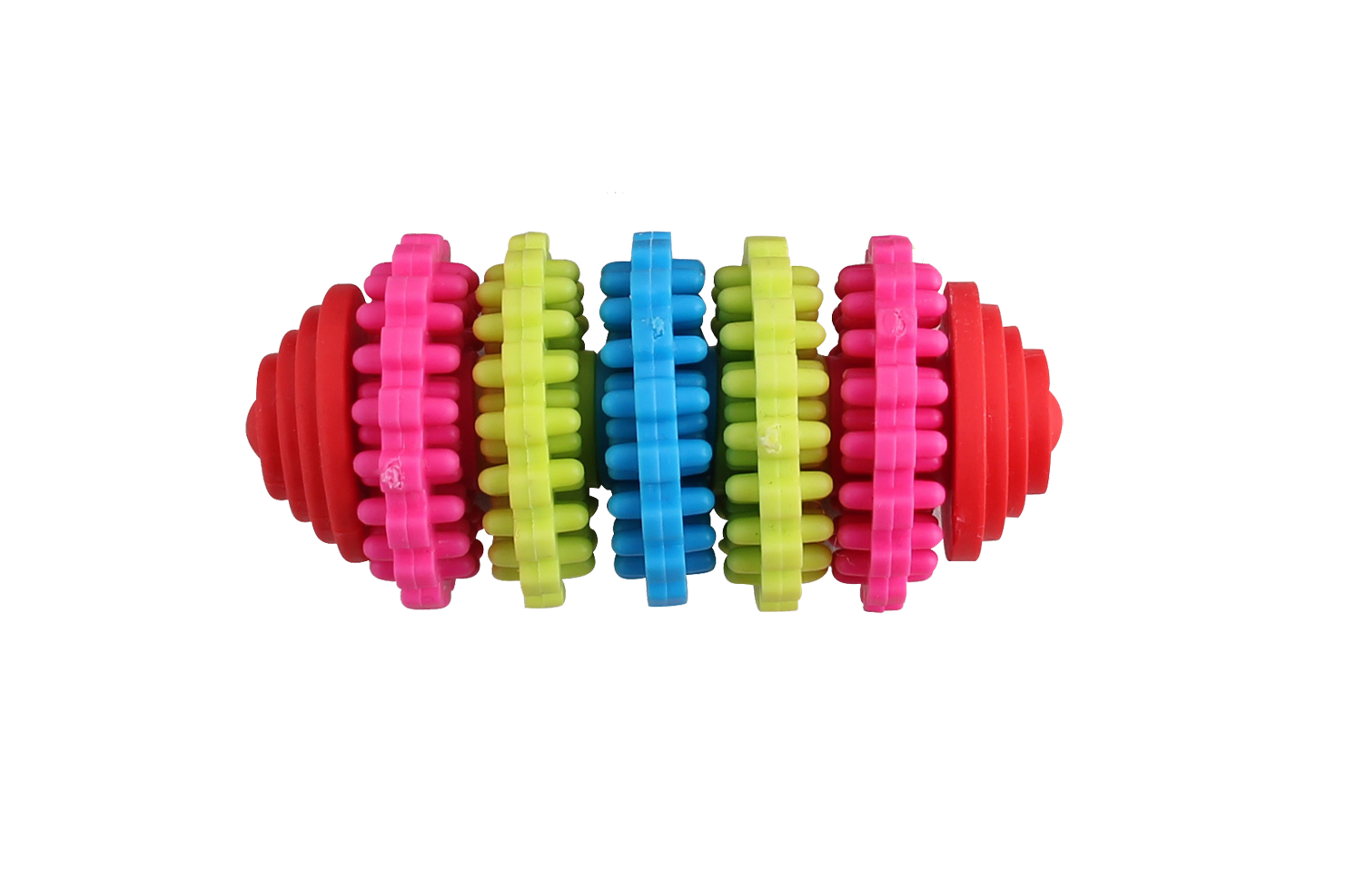Rainbow M dog toy