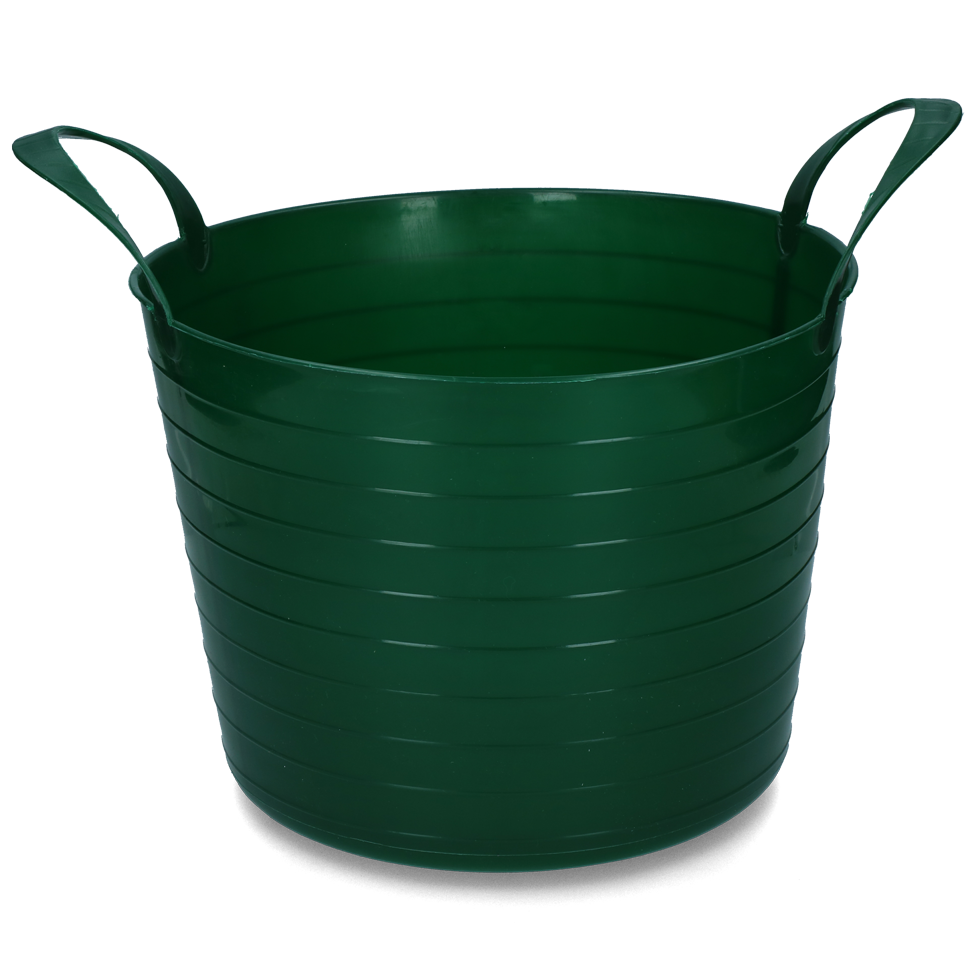 bucket V Trug flexi green 40 l stable livestock feeding drinking technology feeding bowls