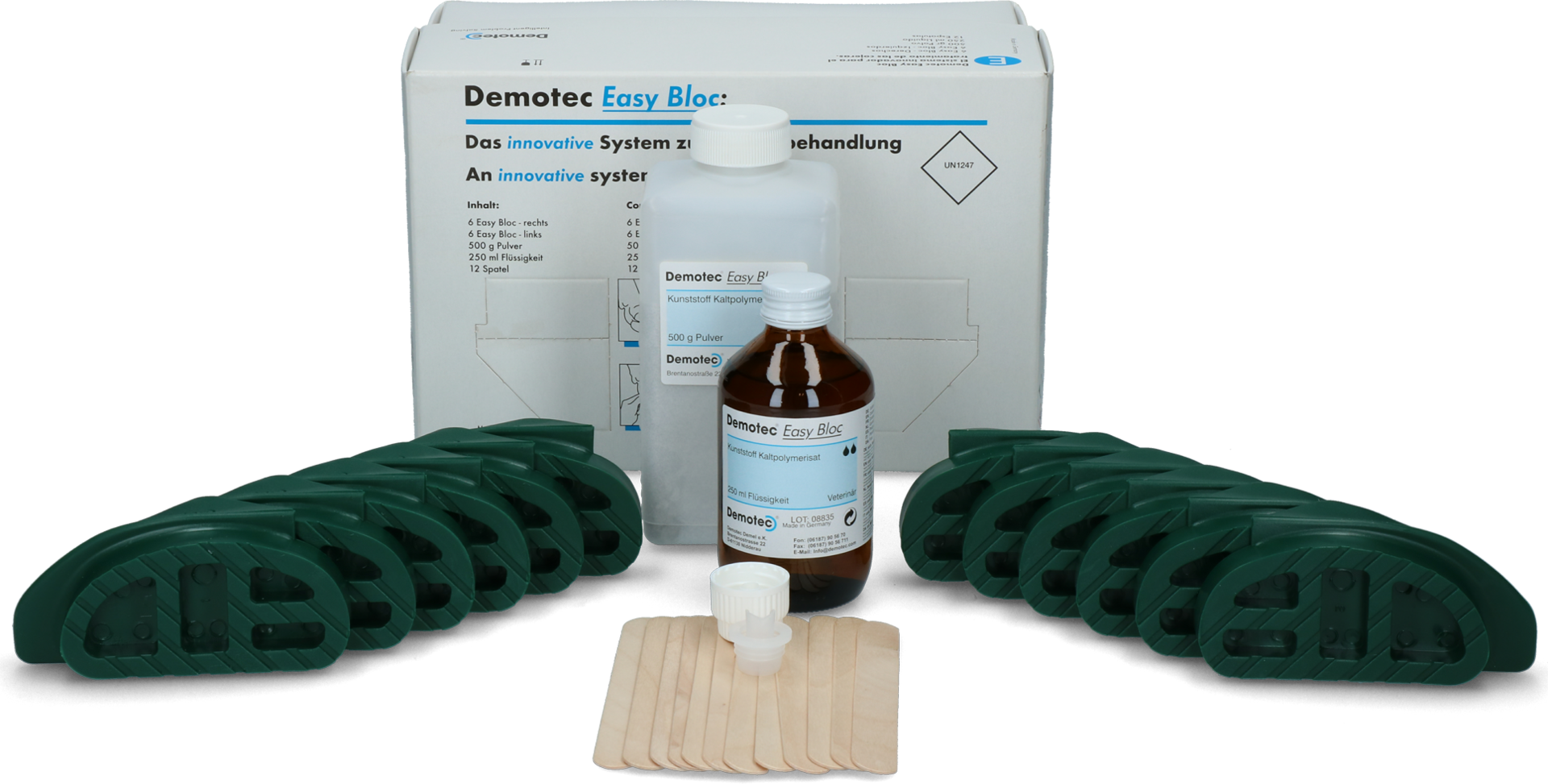 Easy Bloc, 4 hoof care pack, cattle, hoof care