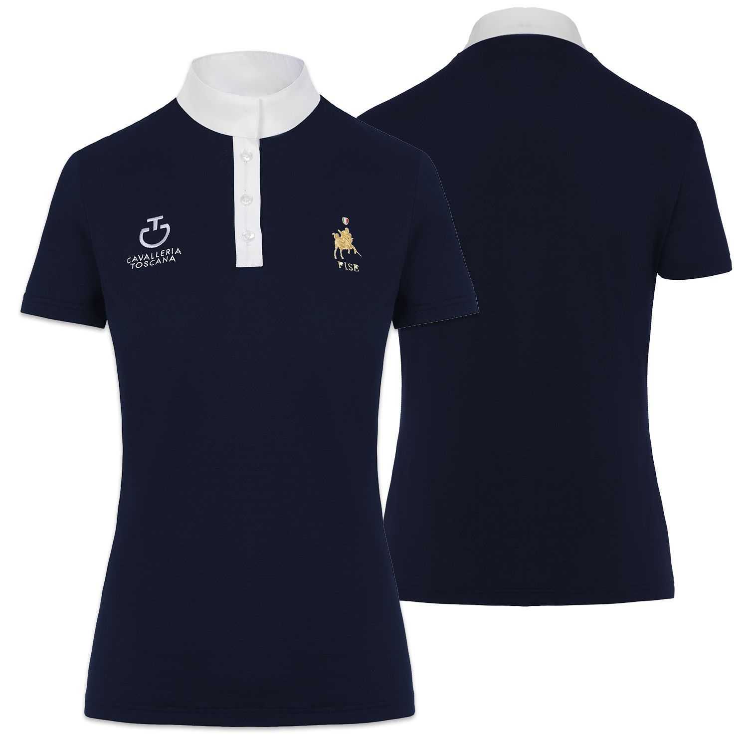 C T x FISE Women's rider polo shirt