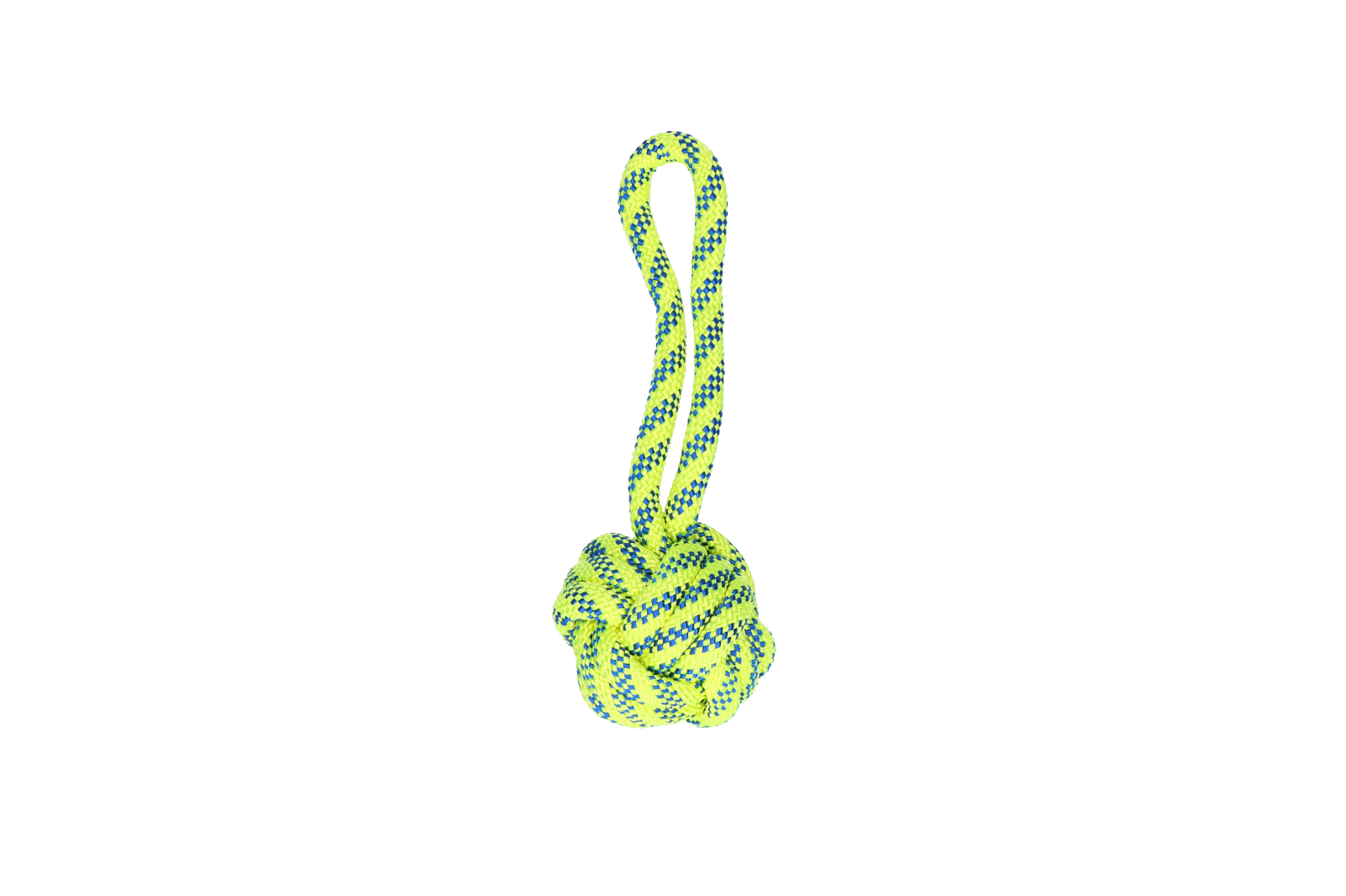 Twisted chewing rope with knot dog toy ropes