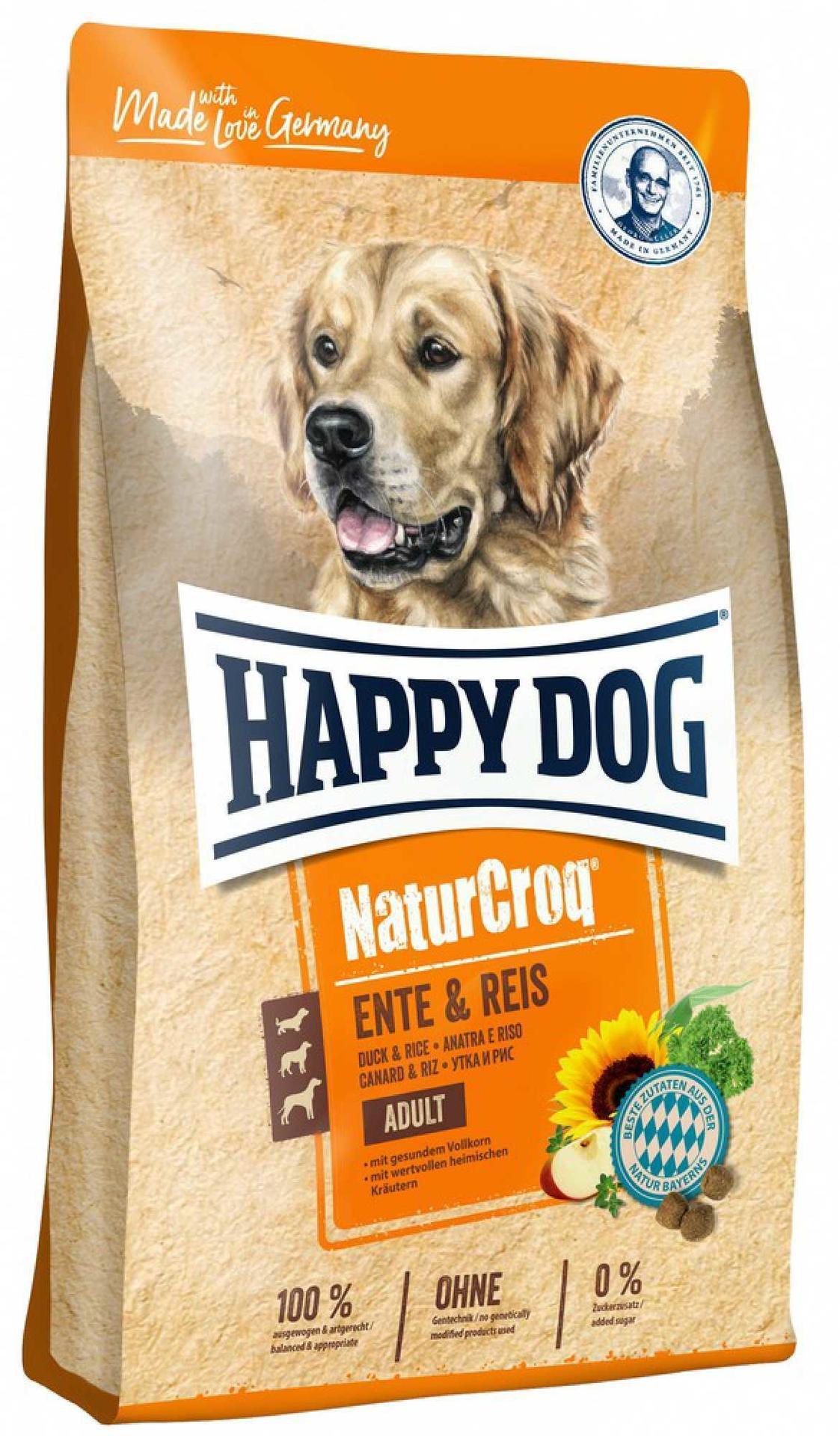 NATUR-CROQ ENTE RICE Duck rice 12 kg dry dog food dog food