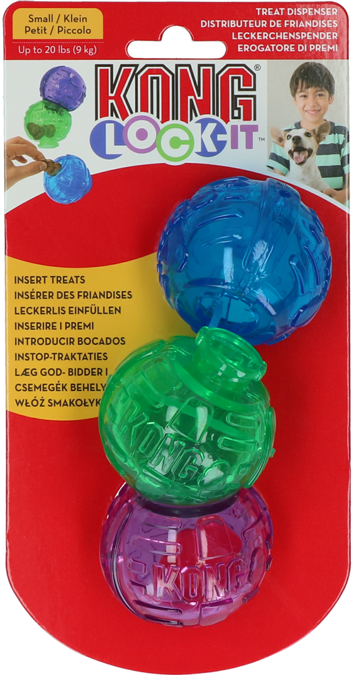 Lock-It dog ball 3db