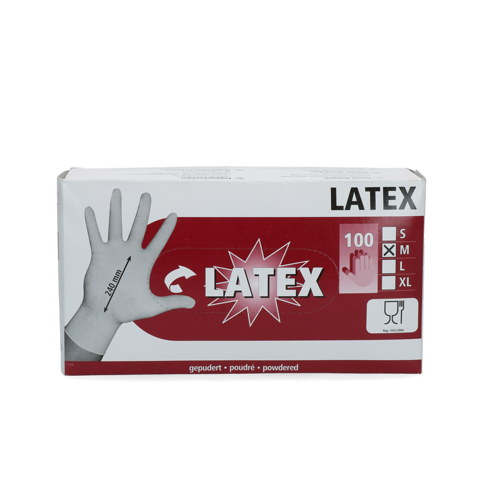 Dairy gloves Latex powdered M (7-8) Hygiene cleaning Epidemic control Personal hygiene