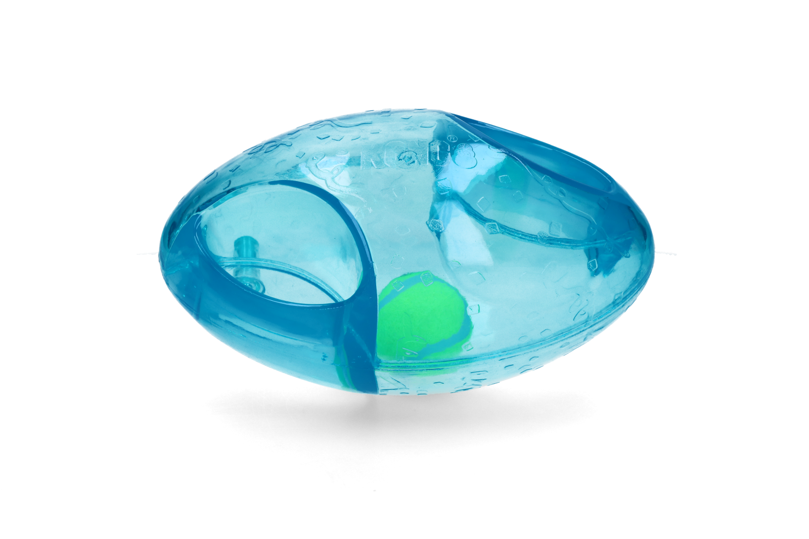 Jumbler ball toy with beeper inside big X assorted colours dog toy