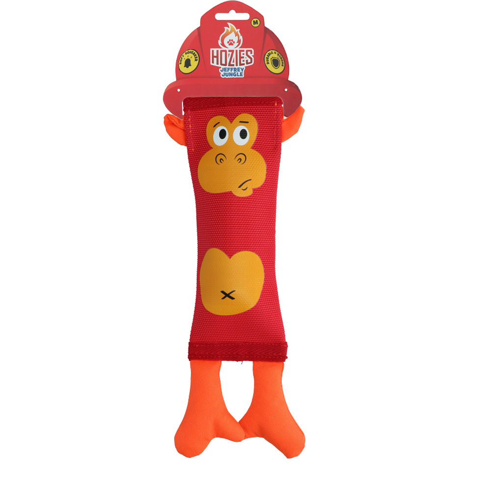 Strong dog toy made of fire hose medium