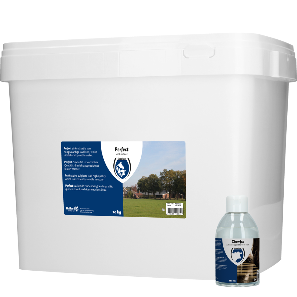 Clawfix Perfect zinc sulphate hoof polisher, cattle, hoof care