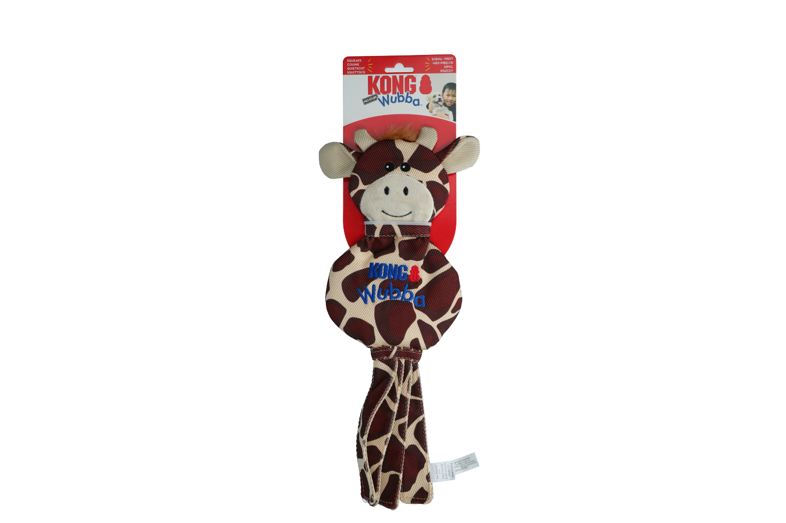 Wubba giraffe in strong material L EU dog toy