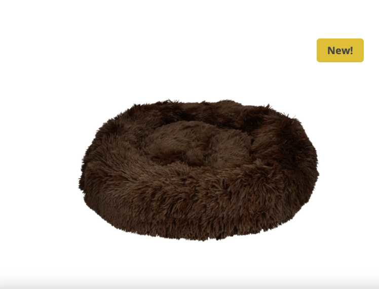 Plush dog bed XL