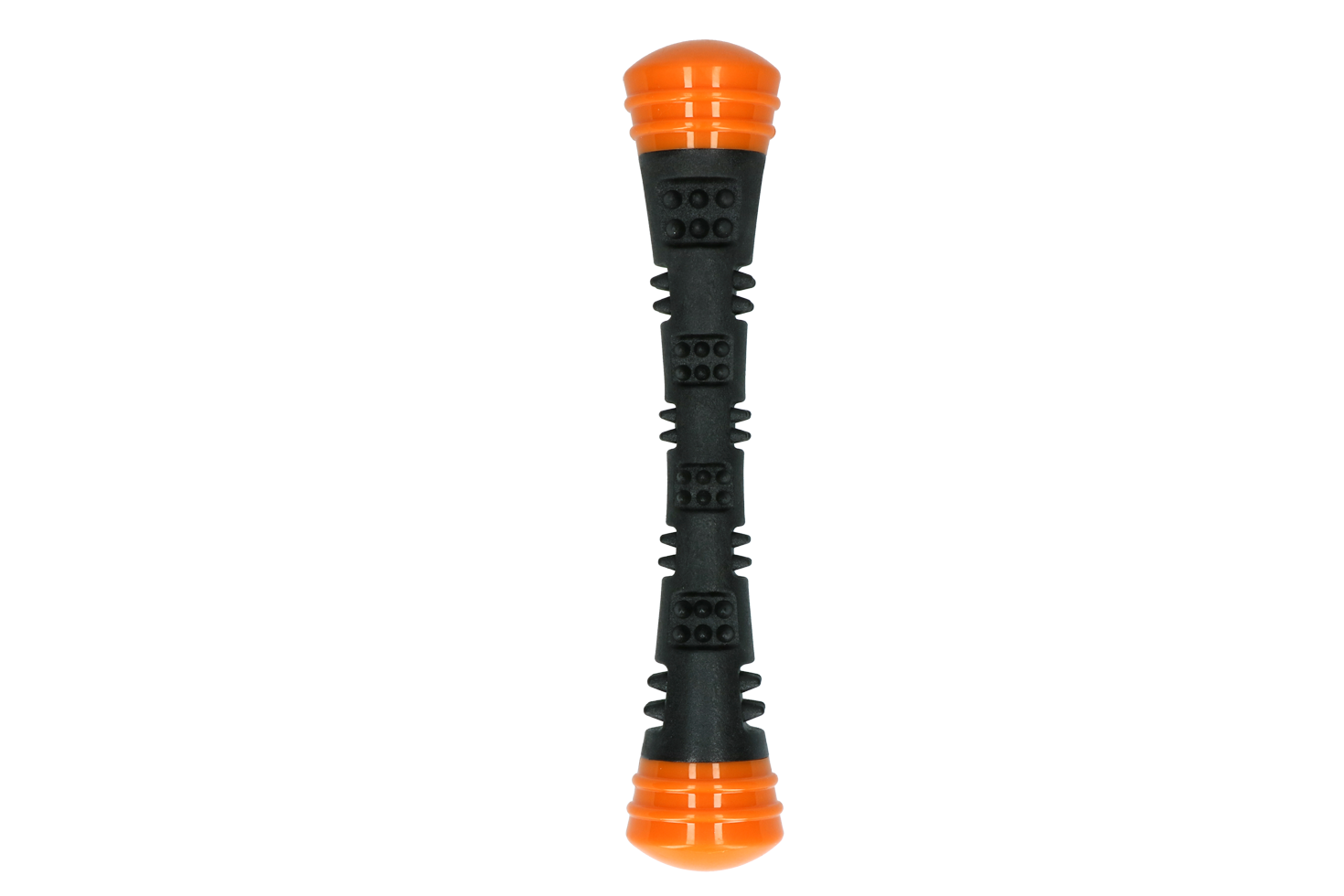 Meteor throw stick made of durable rubber orange L dog toy