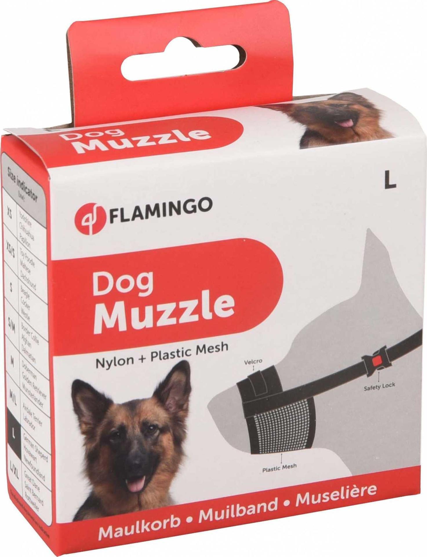 Mouthguard nylon L 25-32/ 49 cm Dog safety