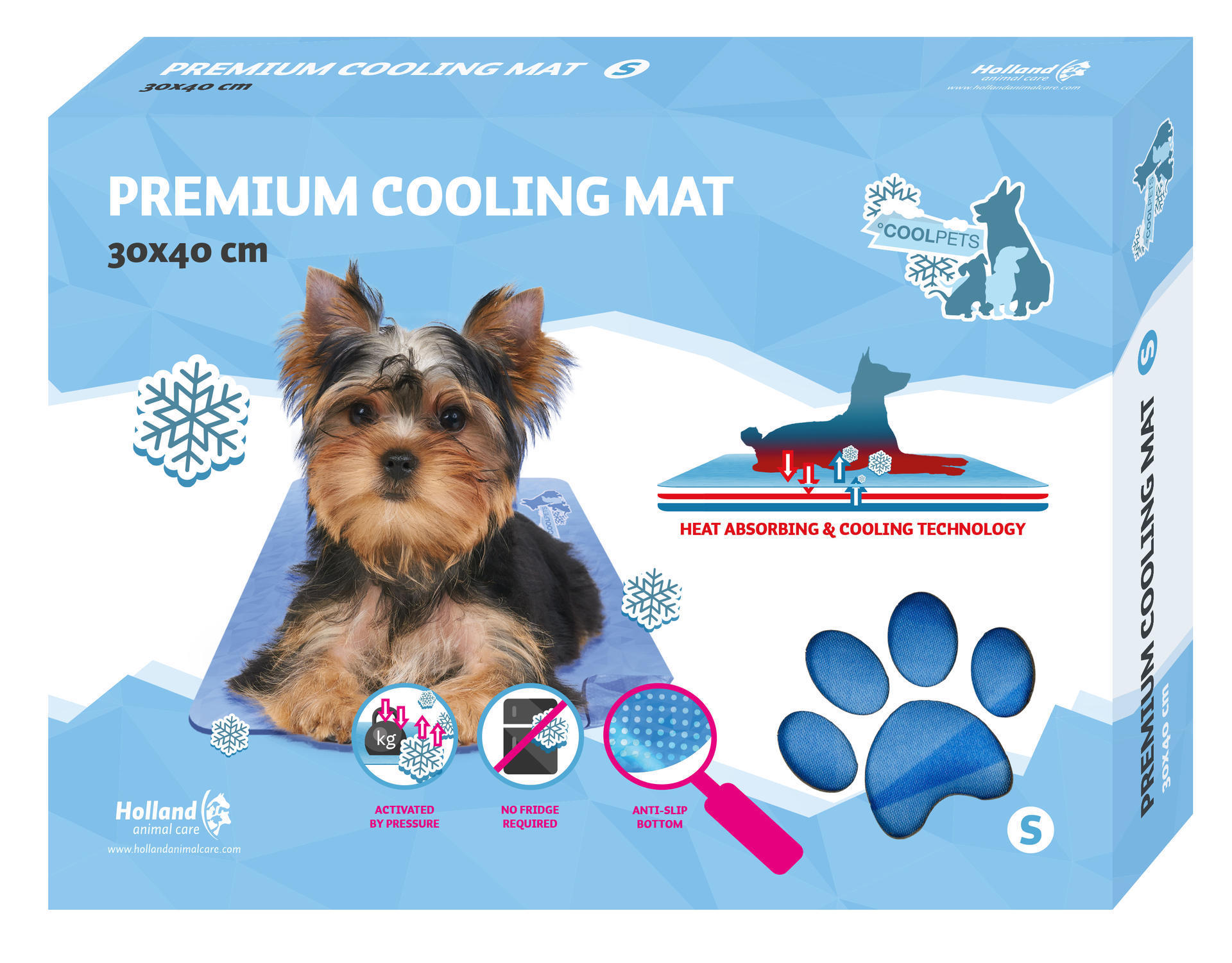 Premium cooling mat S (40x30cm)