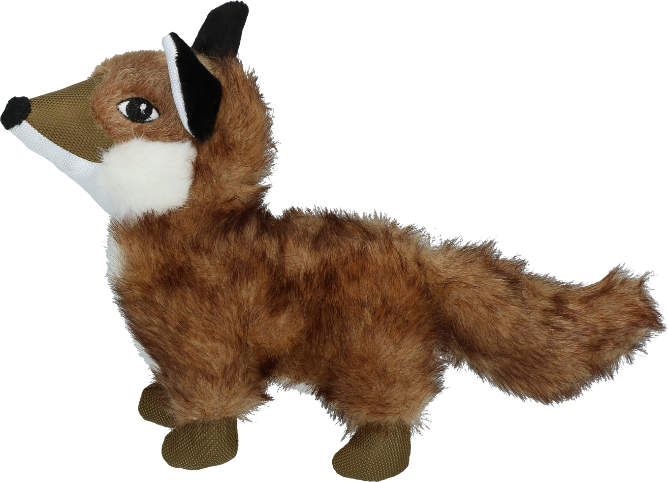 Plush fox dog toy