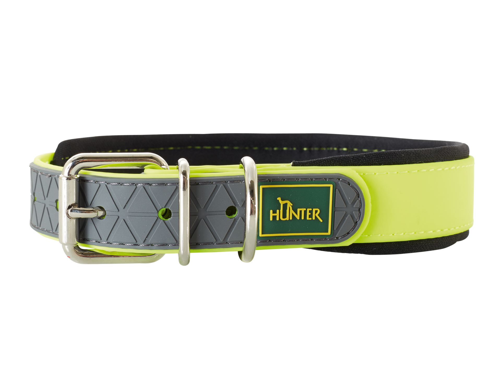 Dog collar neon yellow