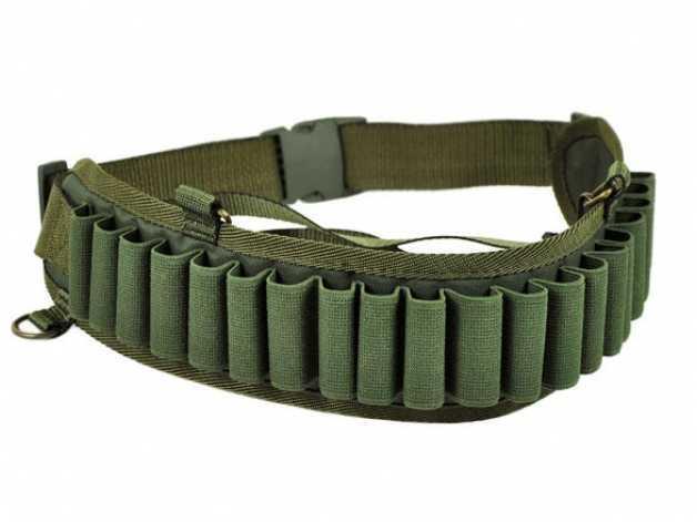 Hunting belt with 12 holders