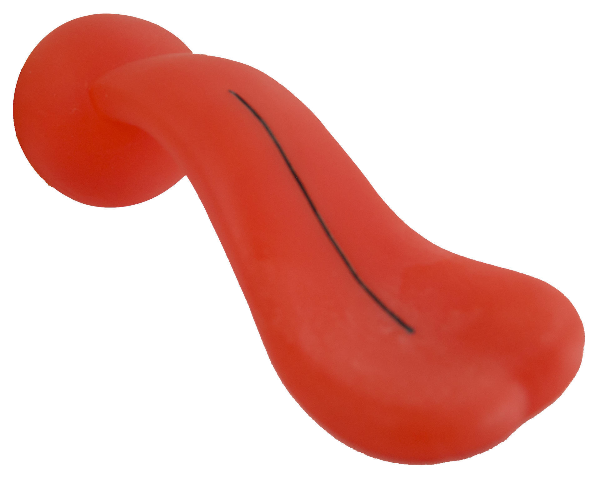 Long tongue 19cm dog toy