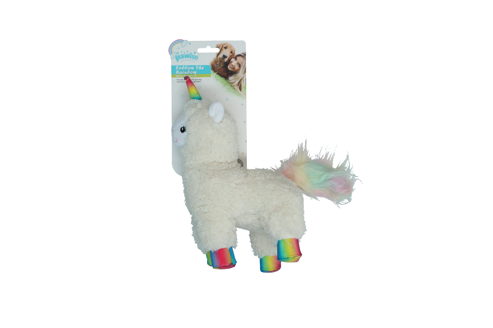 Sequine Pet llama plush dog toy