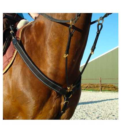 New Jersey breastplate with martingale