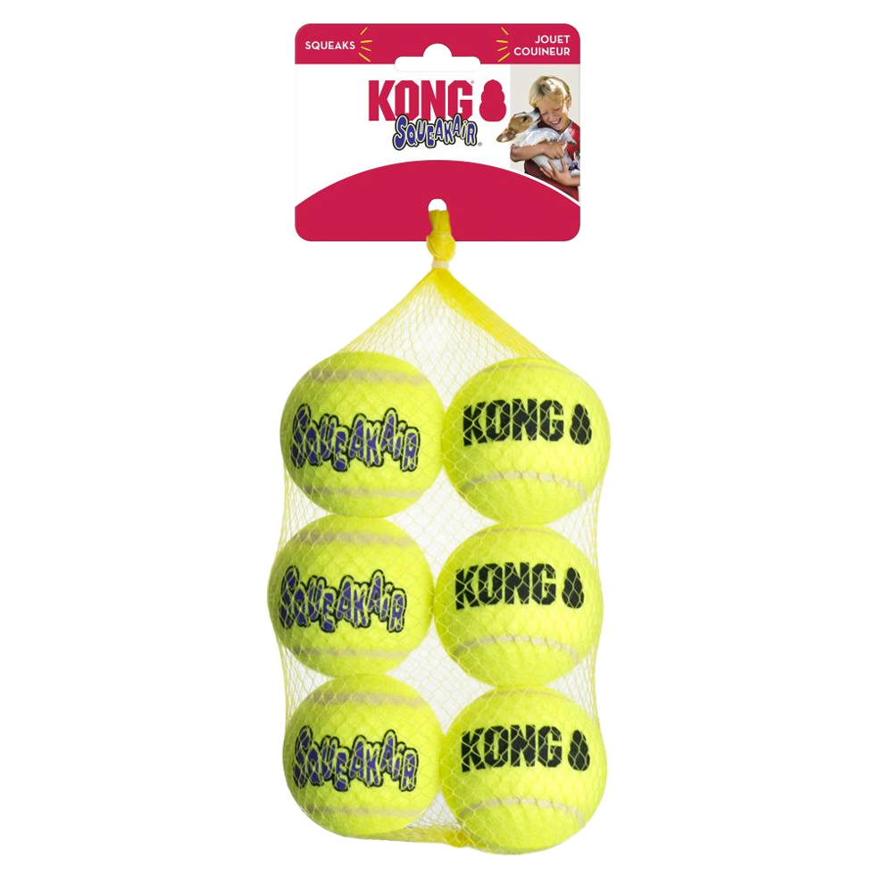 Squeakair tennis balls 6pcs