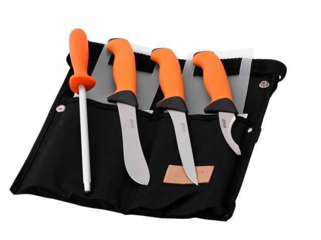 Set of 4 butcher knives