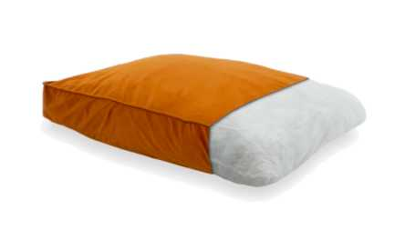 Velour bed pillow for dogs L