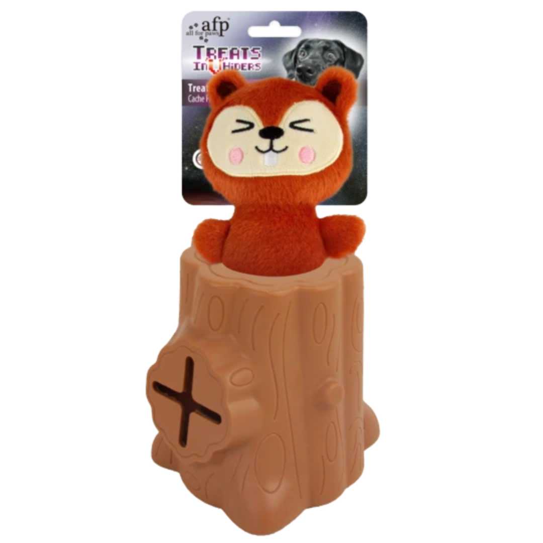 Treat Hider - Squirrel Dog Toy