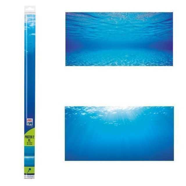 Poster 2 double-sided XL aquaristics aquarium background