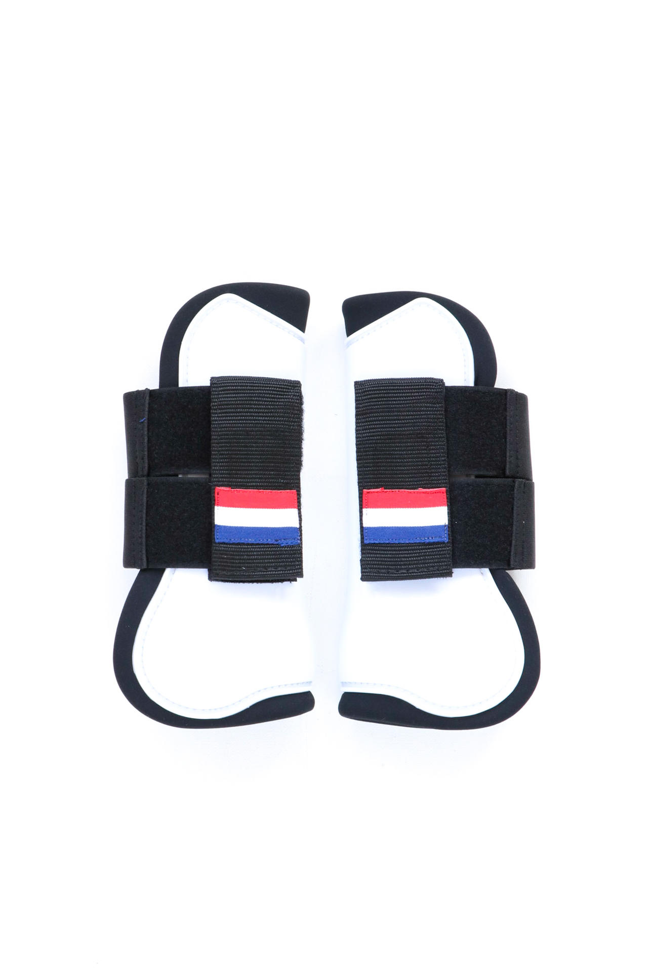 205 Luxury tendon  protection boots  shine white pony horse foot protection