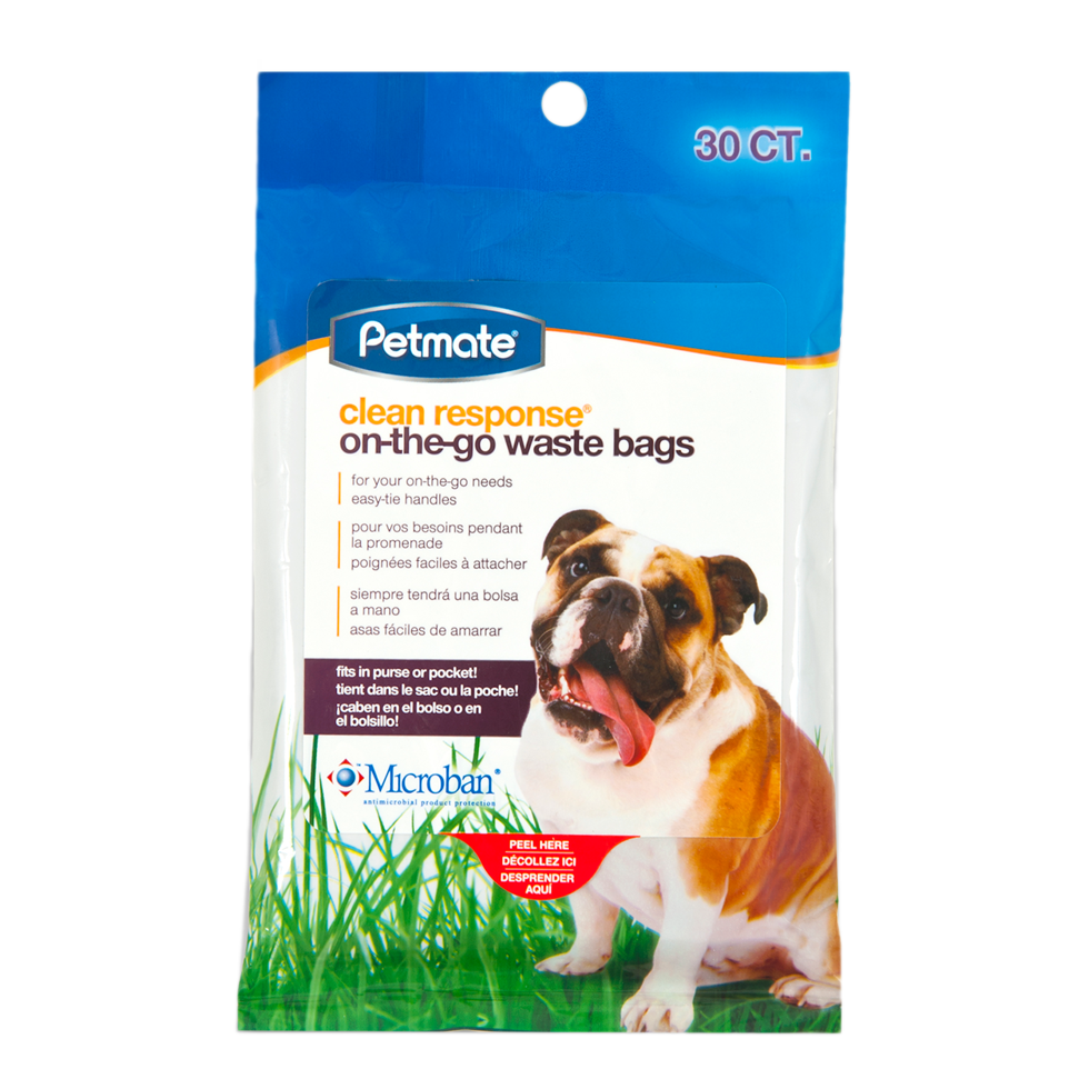 Dog waste bag